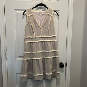Marie Oliver V Neck Dress